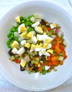 Russian Salad - Waste Not Recipe - Falmouth Farmers Market 2016