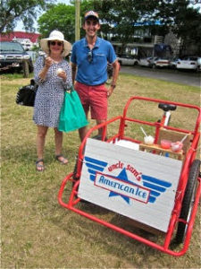 Uncle Sam's American Ice at Falmouth Farmers Market July 2016