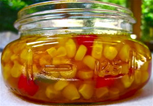 Corn relish from the Falmouth Farmers' Market